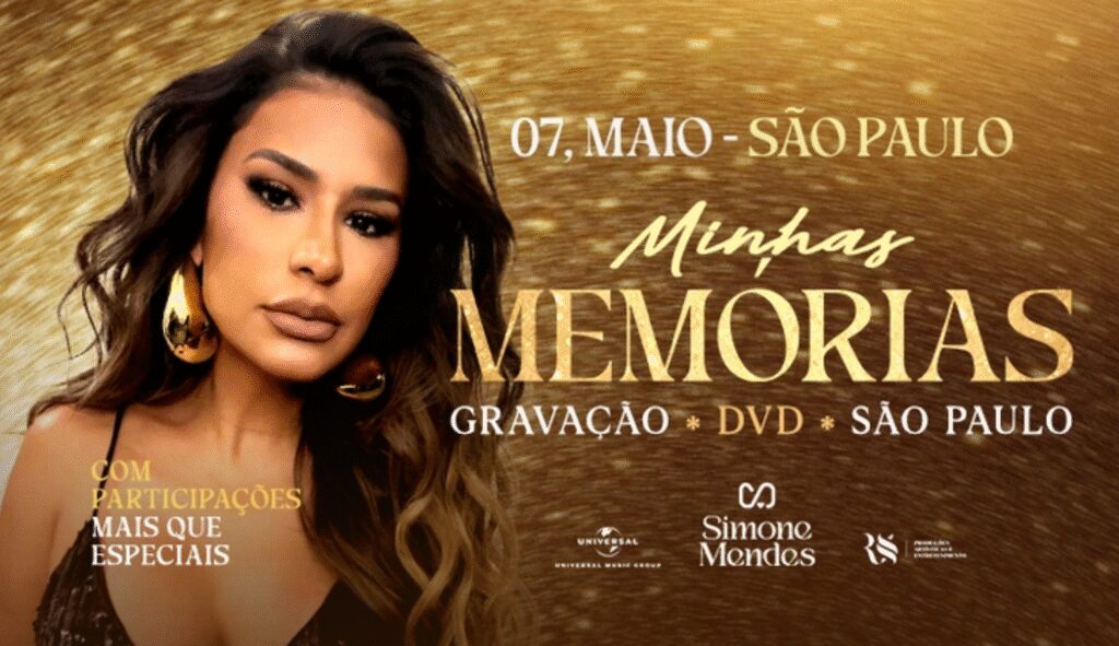 Show de Simone Mendes em São Paulo com gravação do DVD Minhas Memórias