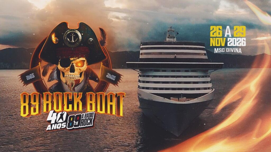 Cruzeiro 89 Rock Boat a bordo do MSC Divina