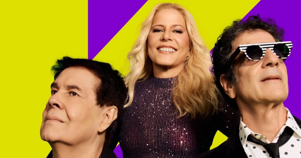 Kid Abelha em apresentação ao vivo durante a turnê Eu Tive Um Sonho