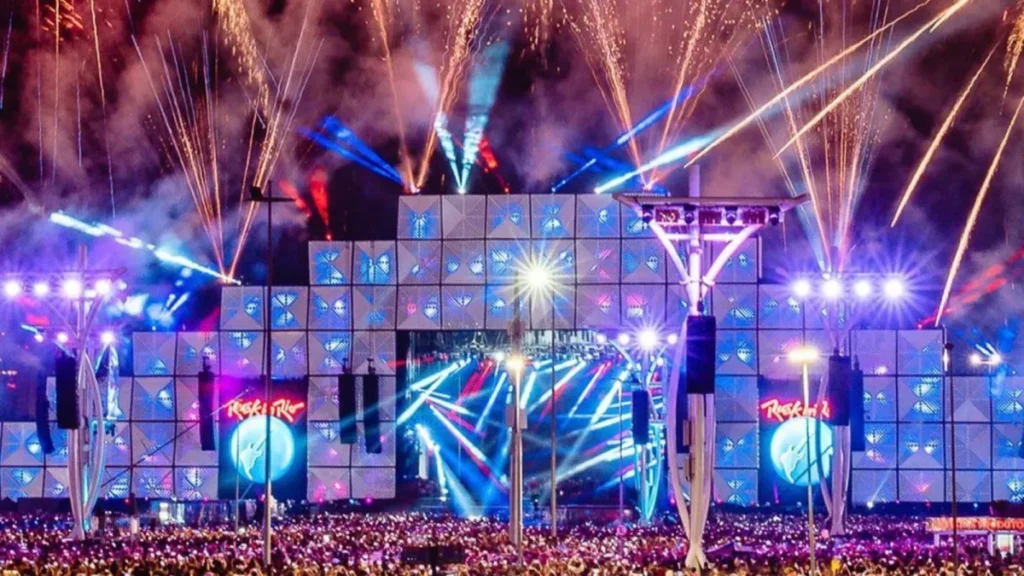 Shows de rock e metal no Brasil com bandas icônicas como Guns N' Roses e Megadeth em 2026.