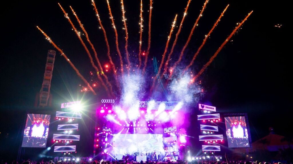 Hopi Pride Festival 2026 em Vinhedo, SP, com público diverso celebrando a cultura LGBTQIAPN+