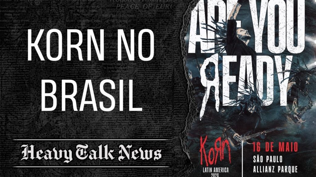 Show da banda Korn em São Paulo no Allianz Parque