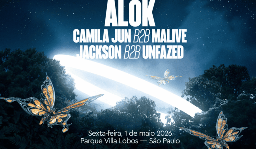 Atração principal do Tomorrowland Brasil 2027 com Alok em São Paulo