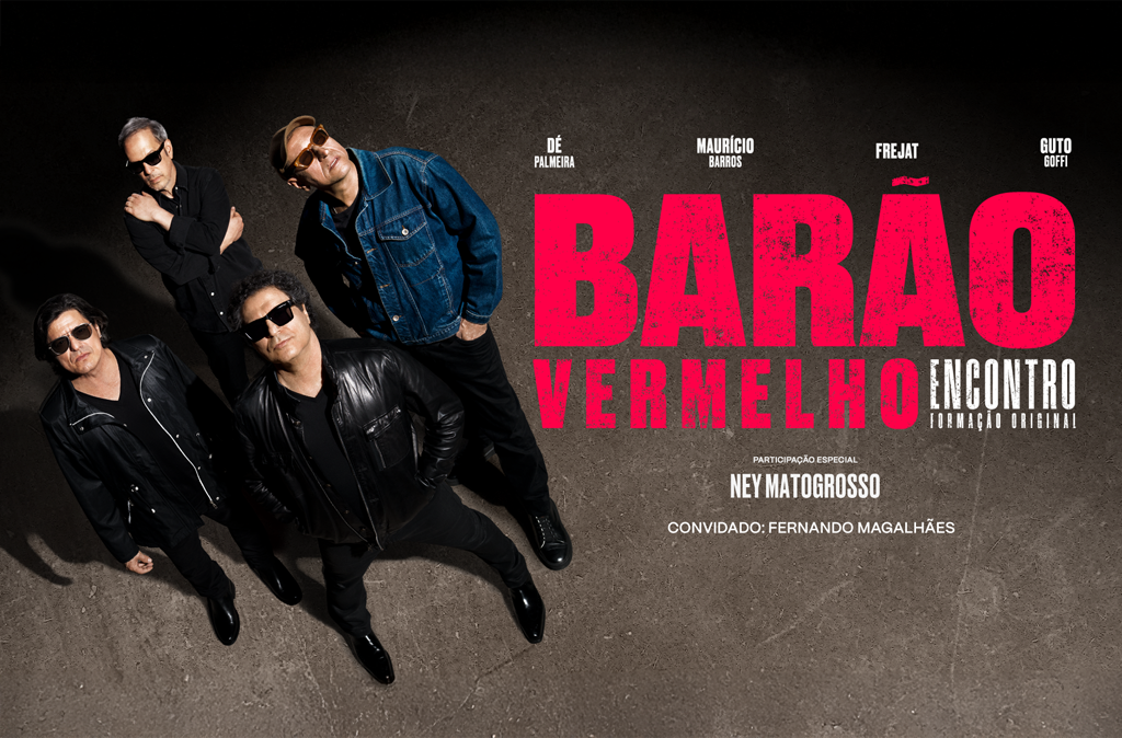 Shows da turnê Barão Vermelho Encontro 2026 com formação original da banda