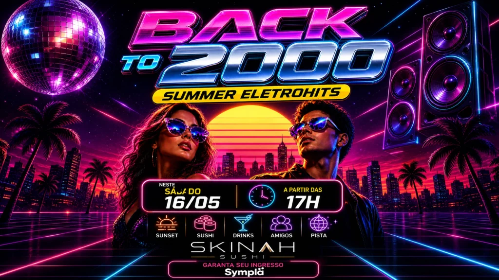 Back To 2000 Eletrohits em São Paulo: ingressos e informações