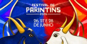 Festival Parintins 2026 com os bois Caprichoso e Garantido