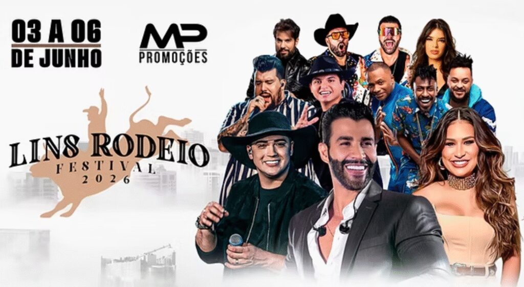 Lins Rodeio Festival 2026 com Gusttavo Lima e Simone Mendes