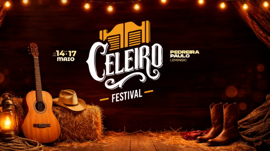 Celeiro Festival 2026 em Curitiba com churrasco e shows de sertanejo