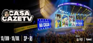 Ingressos Casa CazéTV para a Copa do Mundo de 2026 em São Paulo e Rio de Janeiro