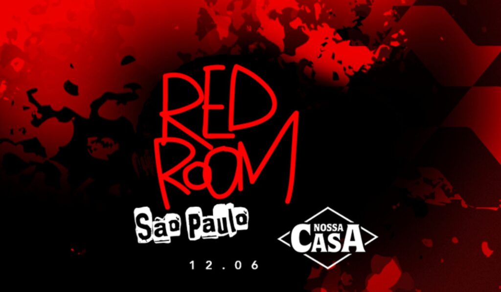 Cartaz do evento Red Room Eli Iwasa em São Paulo