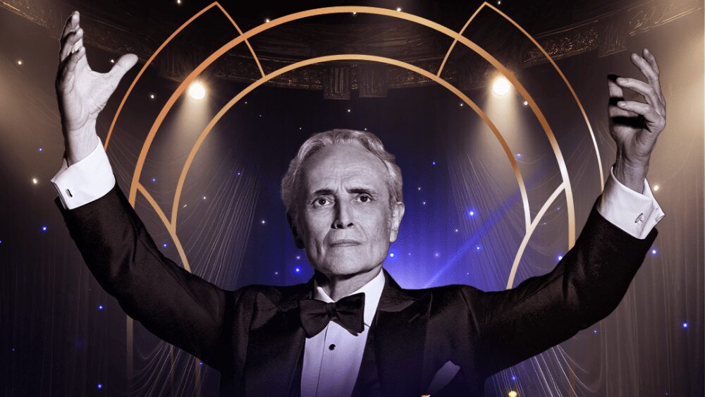 José Carreras em apresentação durante sua Farewell Tour