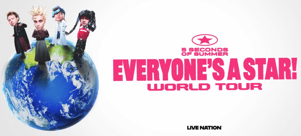 Ingressos para shows do 5 Seconds of Summer em São Paulo e Belo Horizonte