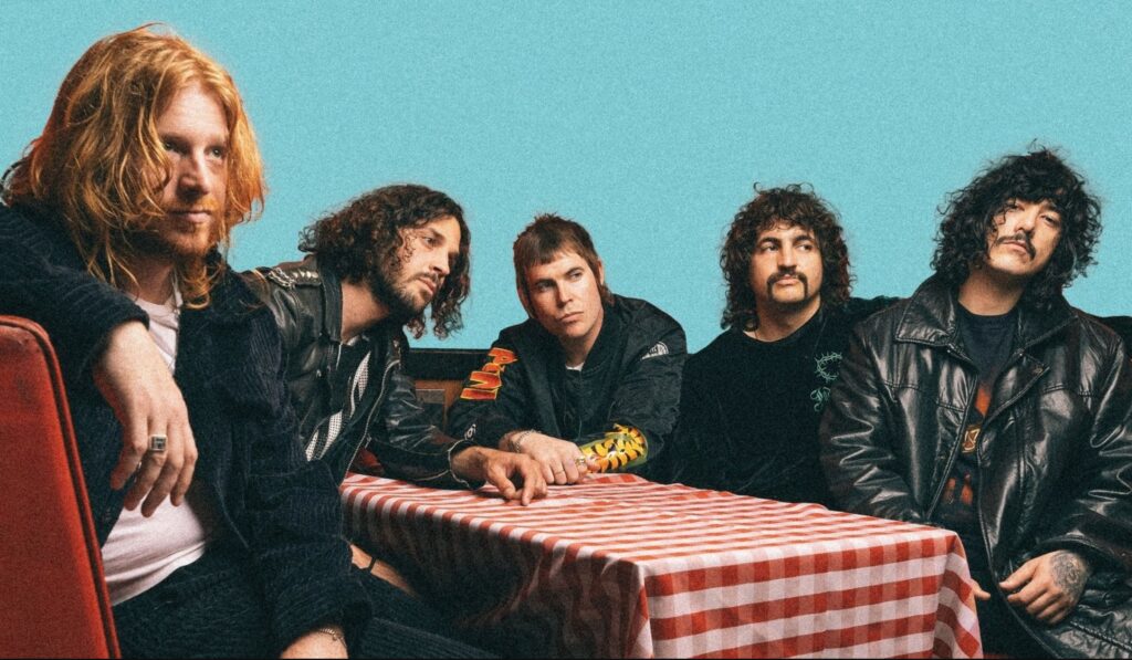 Show da banda Sticky Fingers no Brasil