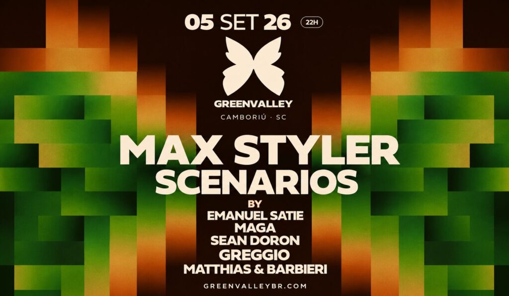 Max Styler e Scenarios se apresentam no Club Greenvalley em Camboriú