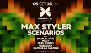 Max Styler e Scenarios se apresentam no Club Greenvalley em Camboriú