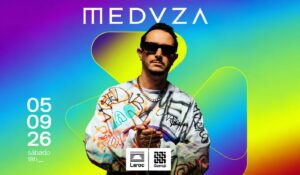 Meduza se apresentando no Laroc Club Guarujá durante um evento eletrôneo