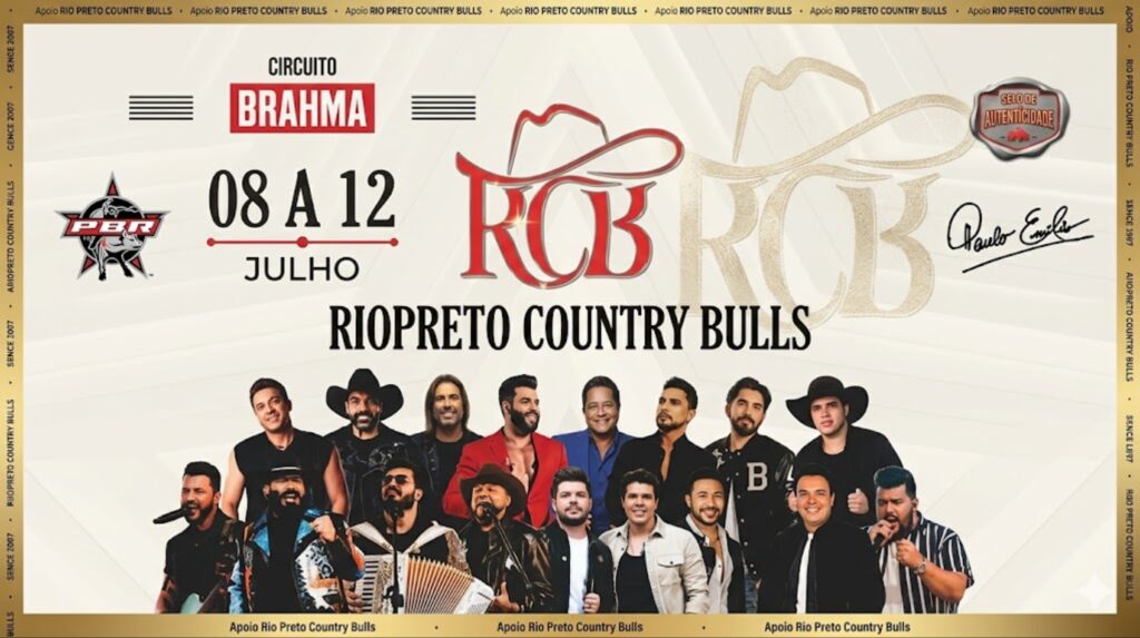 Shows e eventos do Rio Preto Country Bulls 2026