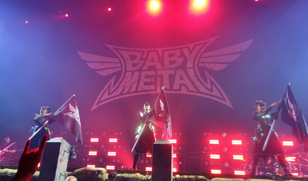 Show da banda BABYMETAL ao vivo em São Paulo