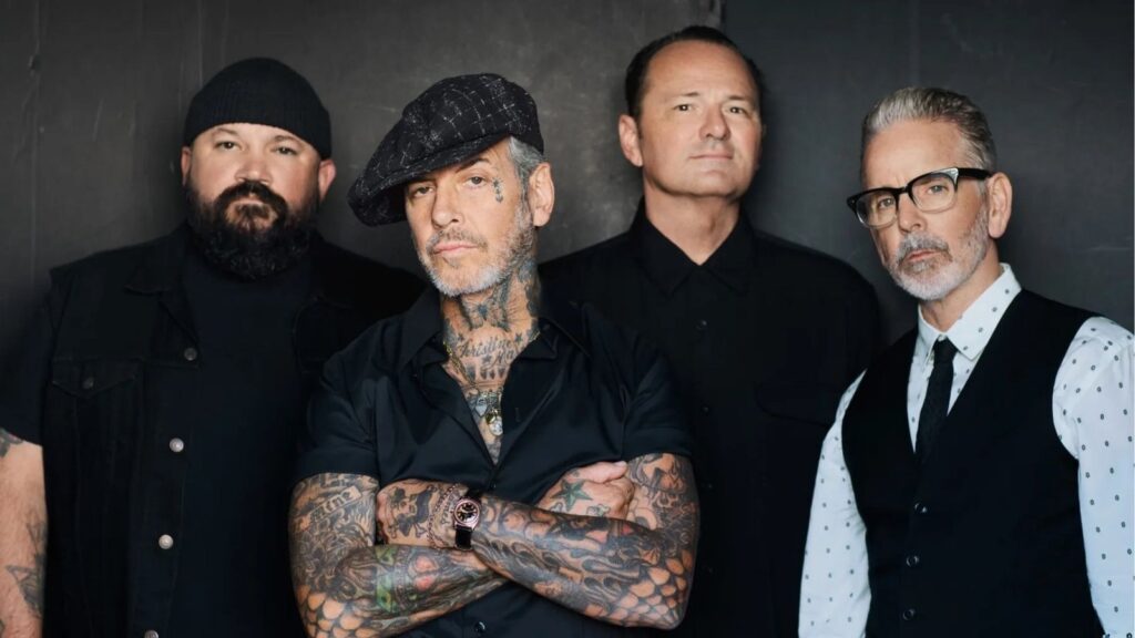 Show da banda Social Distortion ao vivo em São Paulo