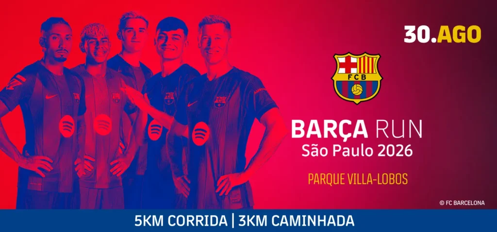 CORRIDA BARÇA RUN SÃO PAULO 2026