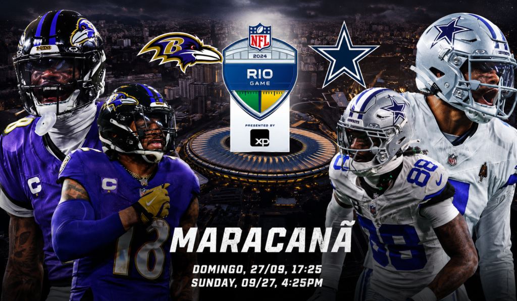 ingressos para o NFL Rio Game 2026 no Maracanã