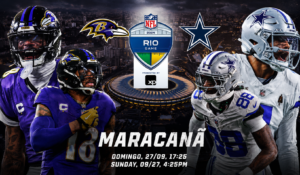 ingressos para o NFL Rio Game 2026 no Maracanã