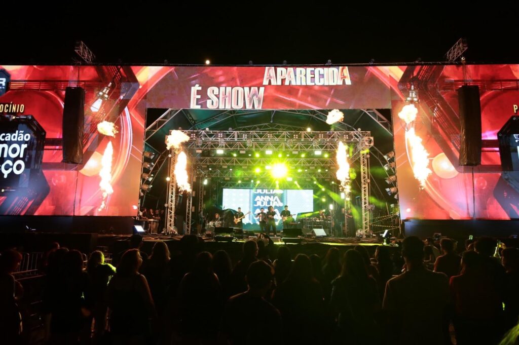 Atrações do Show Aparecida 2026 em Aparecida de Goiânia