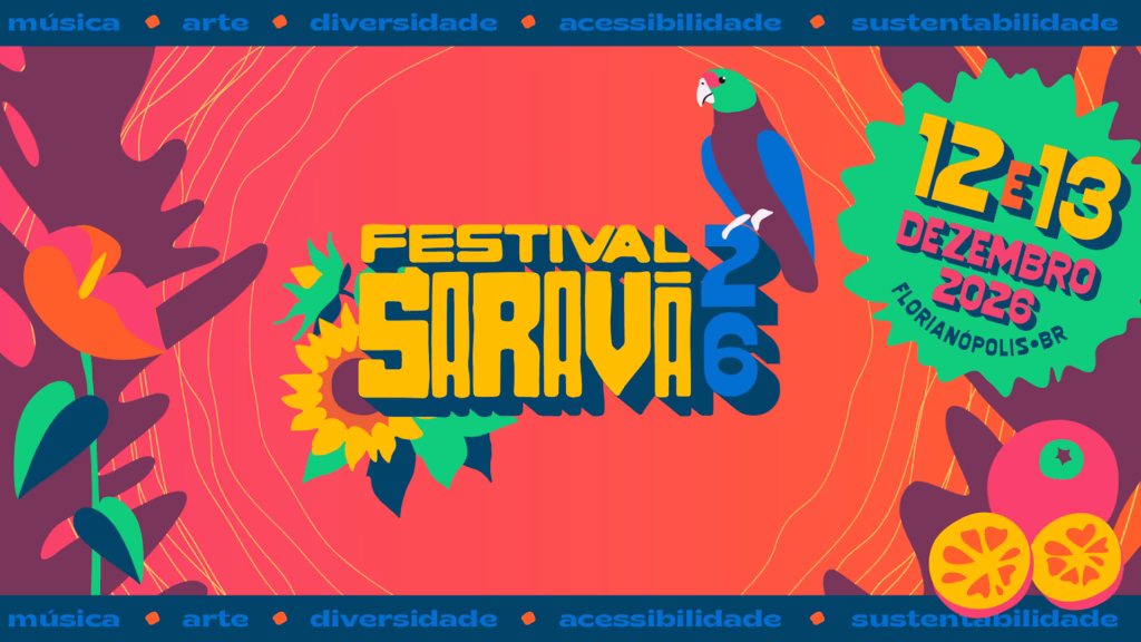 Festival Saravá 2026: em Florianópolis