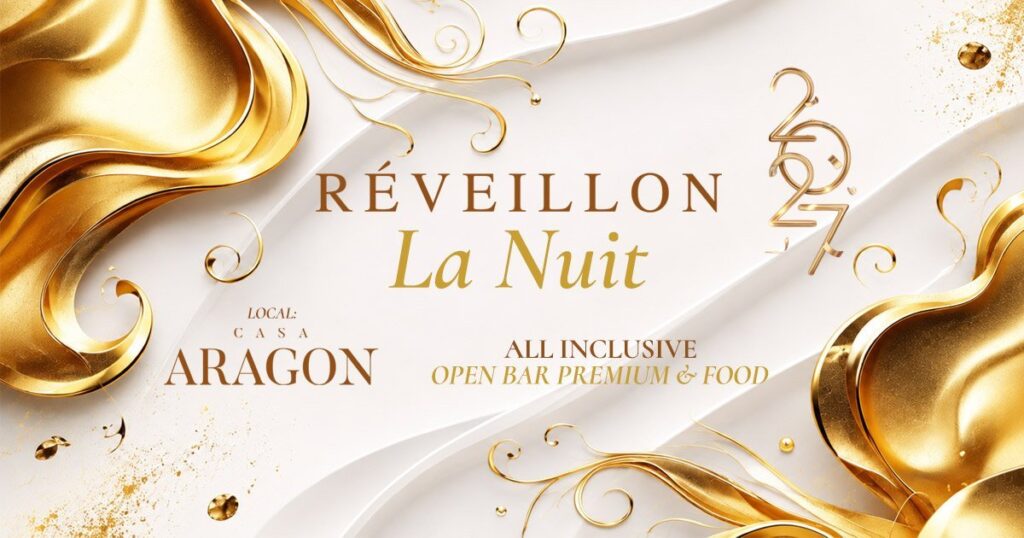 Réveillon La Nuit 2027 na Casa Aragon em São Paulo
