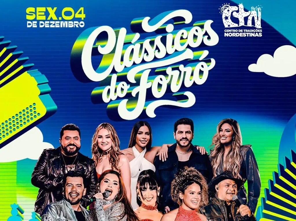 Shows de Limão com Mel, Magníficos e Mastruz com Leite no CTN em São Paulo